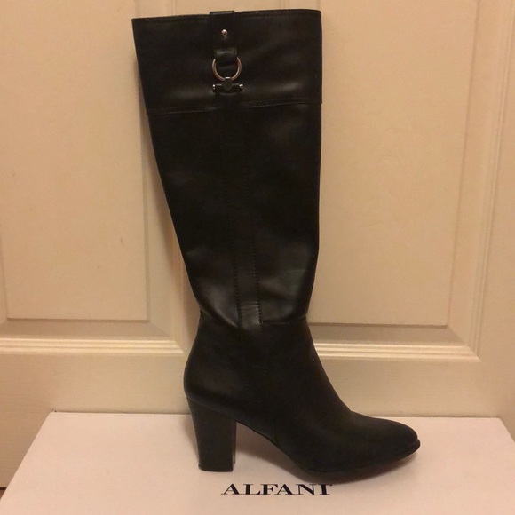 Shoes - Alfani Black Courtnee Boots only worn once. Shoes - Alfani Black Courtnee Boots only worn once.